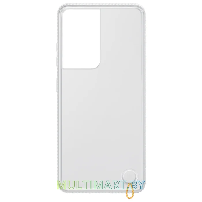 Чехол Samsung Clear Protective Cover для Galaxy S21 Ultra (белый)
